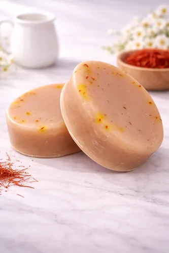 Fresh Goat Milk Saffron Soap